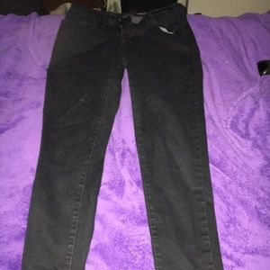 Black Levi 535 Denim Legging